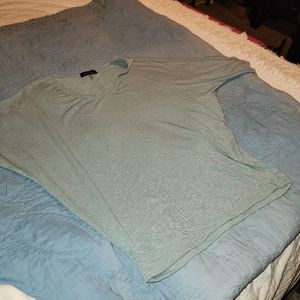 Laila Jayde mint green, med. women's dolman top. Made in U.S.A.